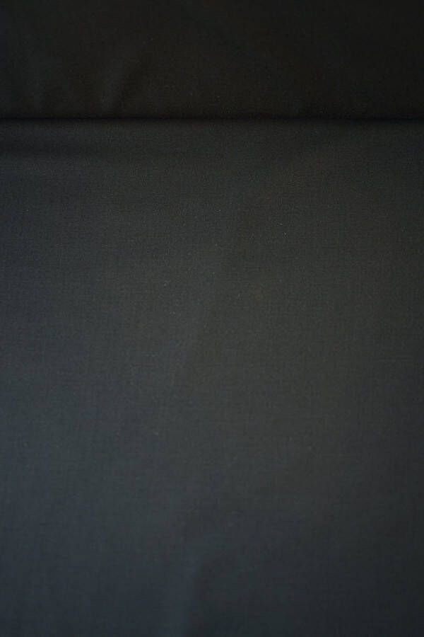 Stoffenboetiek Zwarte viscosemix met stretch voor broeken en jumpsuits 1 meter modestoffen voor naaien stoffen