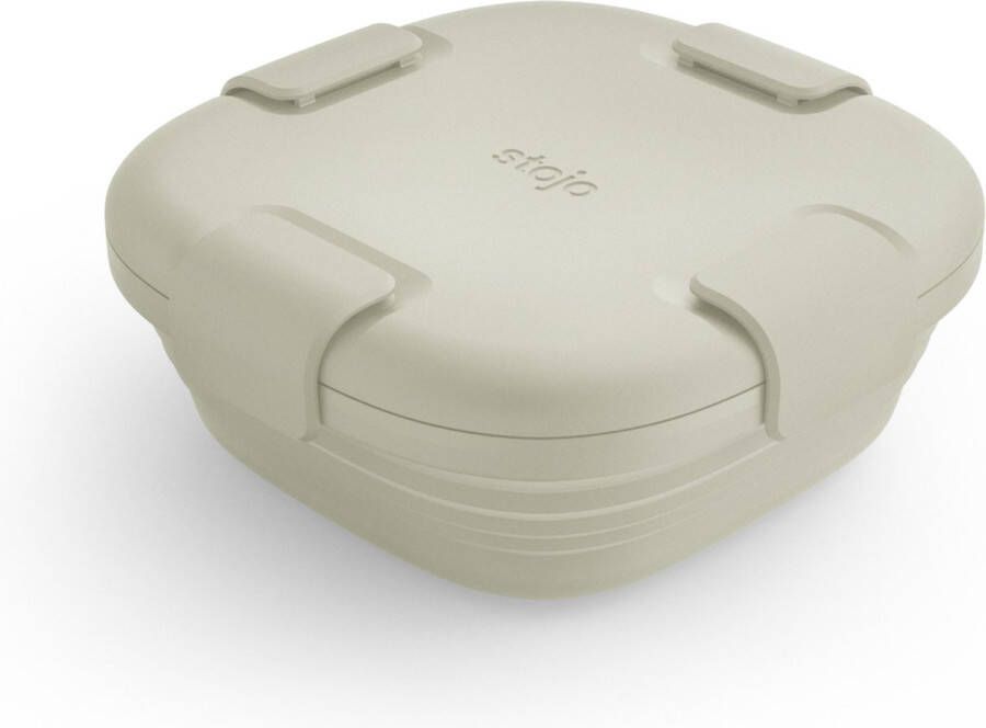 Stojo Bowl Vershouddoos Lunchbox met Deksel 700 ml Opvouwbaar Herbruikbaar Oat
