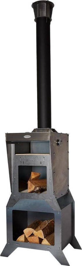 StooQ Pizzacosi Fiamma houtgestookte pizzaoven en tuinhaard