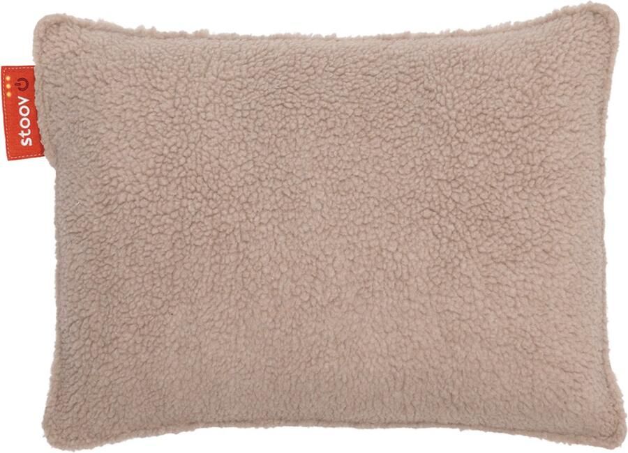 Stoov Warmtekussen Ploov Duurzaam & Draadloos Infrarood warmtekussen 45x60 Woolly Beige Grote Batterij