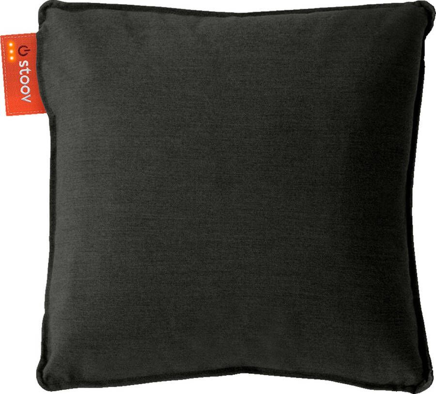 Stoov Warmtekussen Ploov Duurzaam & Draadloos Infrarood warmtekussen 45x45 Outdoor Black Grote Batterij