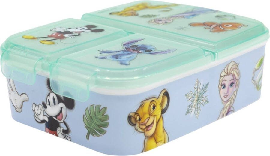 Stor Disney Funny Broodtrommel 3 vakjes