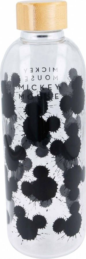 Stor Drinkfles Mickey Mouse glas 1030 ml