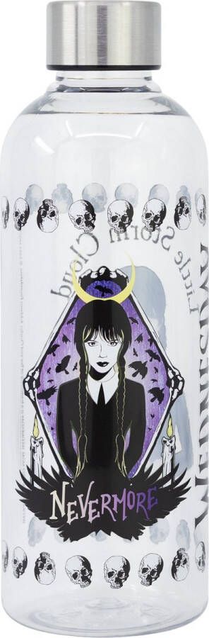 Stor Wednesday Addams Hydro Waterfles (PP) 850ml