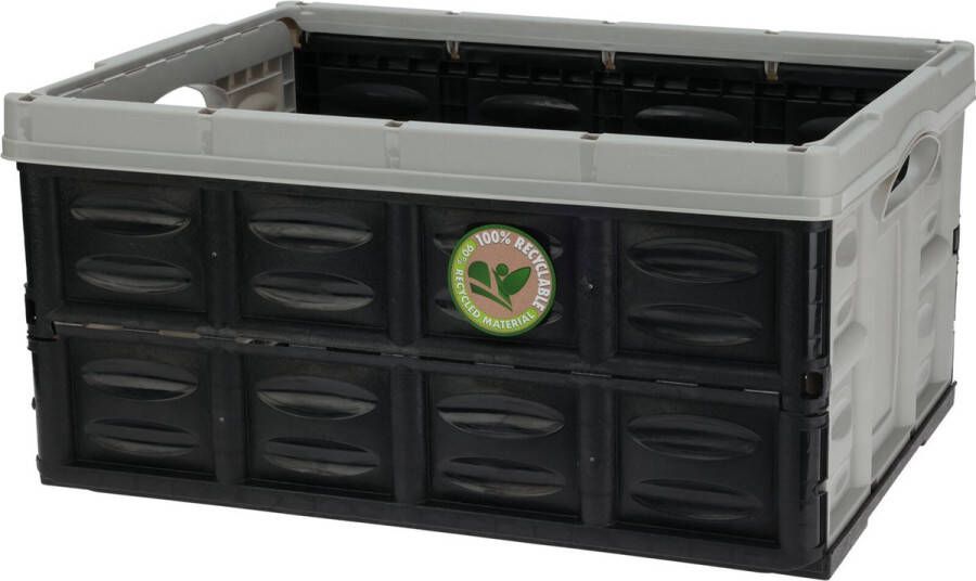 Bathroom Solutions Inklapbare boodschappenkrat Gerecycled kunststof 45 Liter Boodschappenkratten