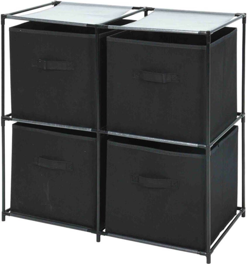 Storage solutions Opbergkast met 4 Opbergvakken 68 x 35 x 70 cm