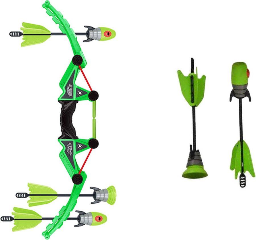 Storm bow Pijl en Boog set voor kinderen Inclusief fluitende pijlen Uniek dubbel elastiek design Boogschieten Pijl en Boog Kinderen