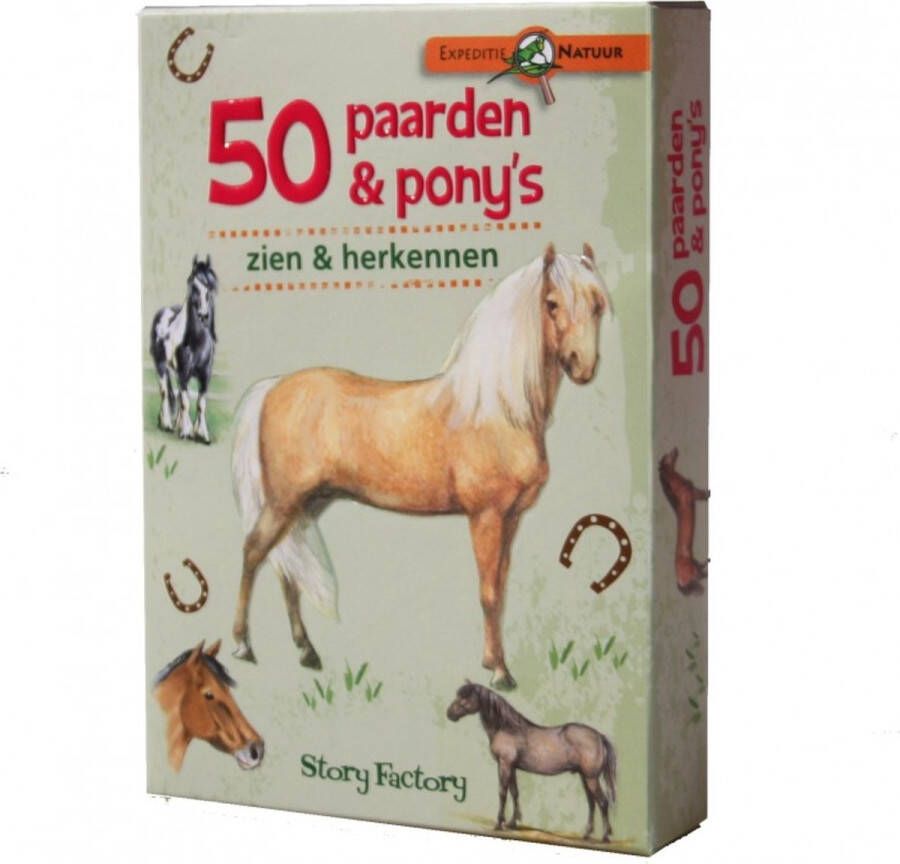 Story Factory Expeditie Natuur 50 Paarden & Pony's Zien en Herkennen