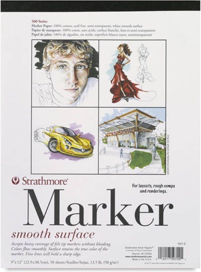 Strathmore tekenblok Marker