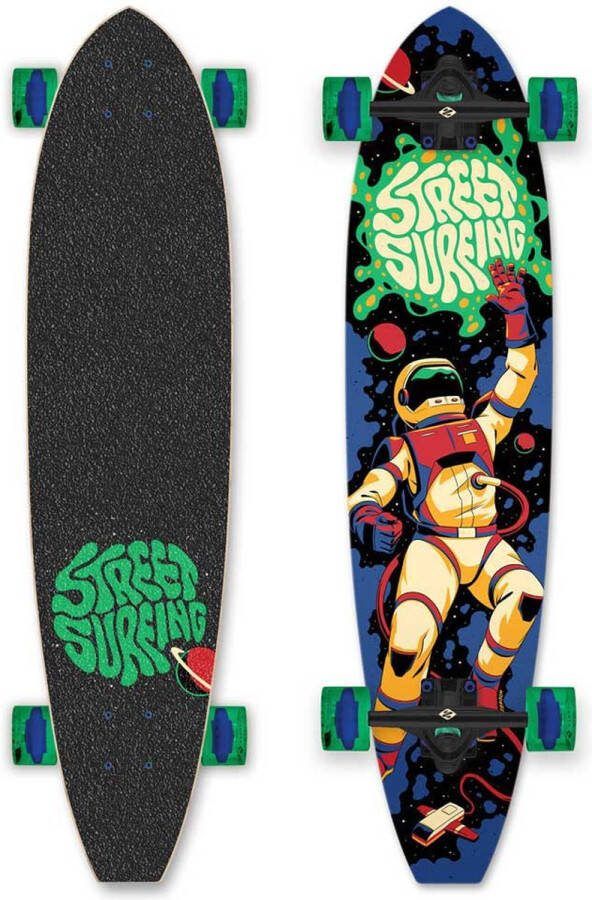 StreetSurfing Longboard Cut Kicktail 36 Astronaut