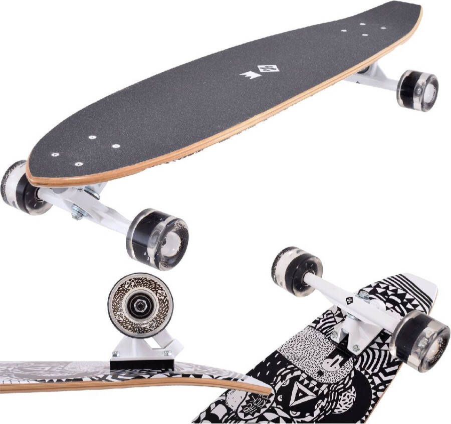 StreetSurfing Street Surfing Kicktail Rumble Skateboard