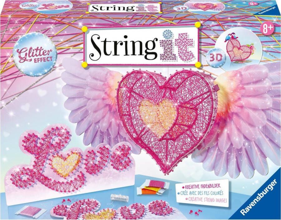 String IT Ravensburger 3D Heart Hobbypakket