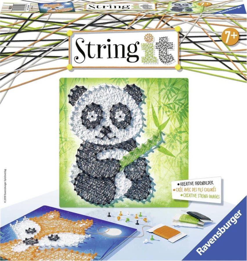String IT Ravensburger Panda & Vos Hobbypakket