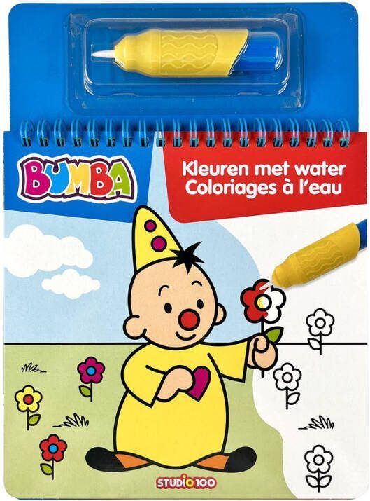Studio 100 Bumba kleurboek Kleuren met water