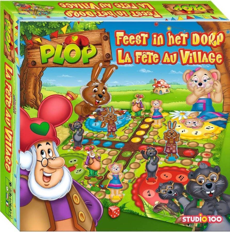 Coppens Kabouter plop studio 100 Feest in het dorp mens erger je niet