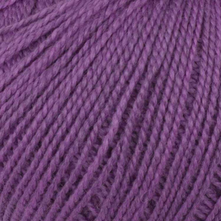 Studio Koekoek Lanita Ecologische wol 100% merino breiwol 50 gram voor breinaald 4 tot 4 5mm 108 purple