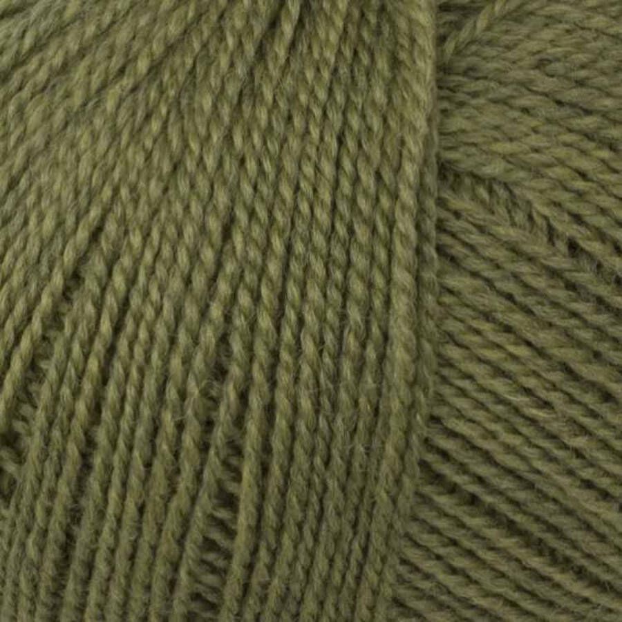 Studio Koekoek Lanita Ecologische wol 100% merino breiwol 50 gram voor breinaald 4 tot 4 5mm 126 khaki