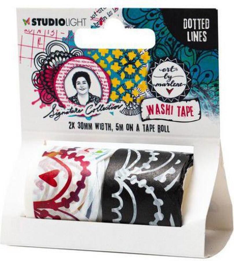 Studio Light Washi Tape Signature Collection nr.14 ABM-SI-WASH14 80x93mm (09-23)