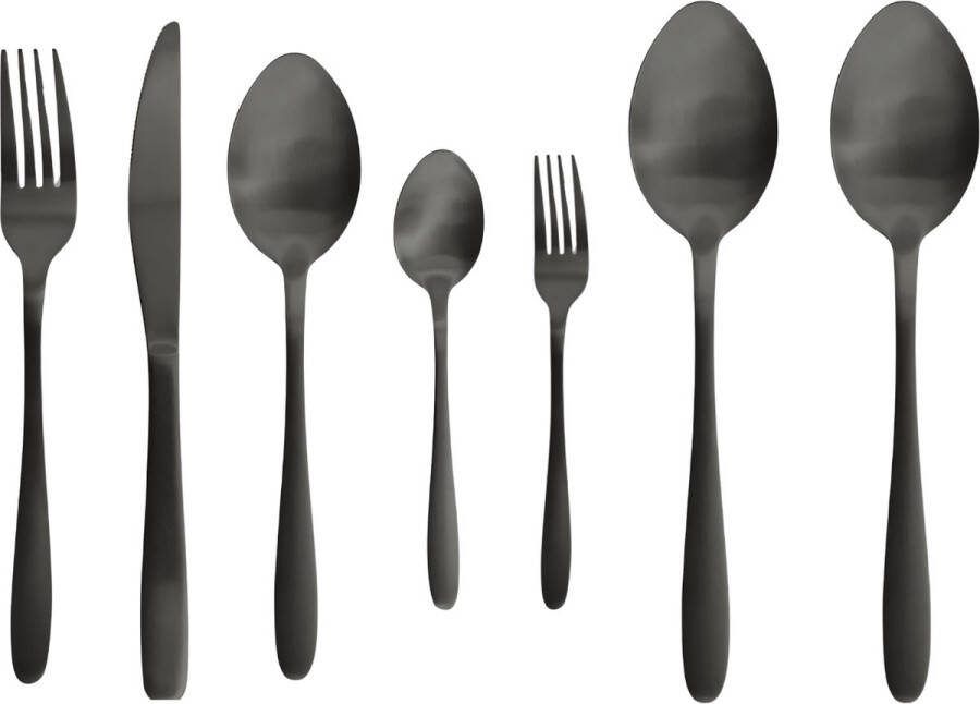 Studio Tavola Bestekset Classic Zwart 42-delig 8 personen
