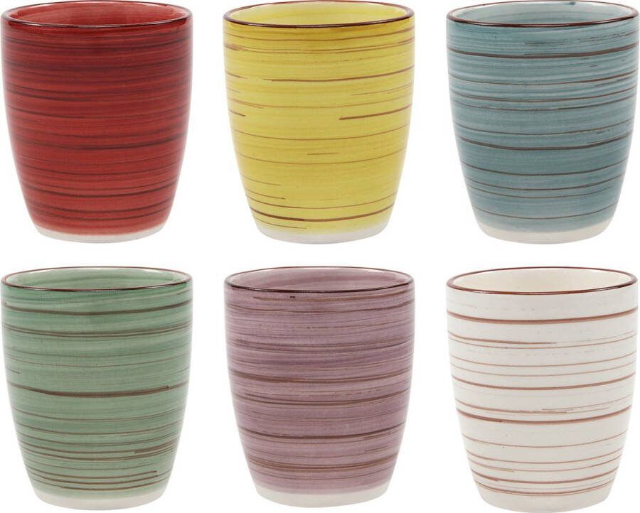 Cookinglife Studio Tavola Koffiekopjes Rimini 160 ml 6 stuks