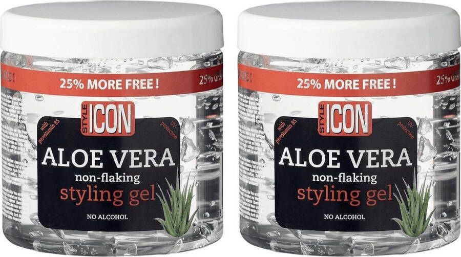 Style Icon Aloe Vera Styling Gel Multi Pack 2 x 525 ml