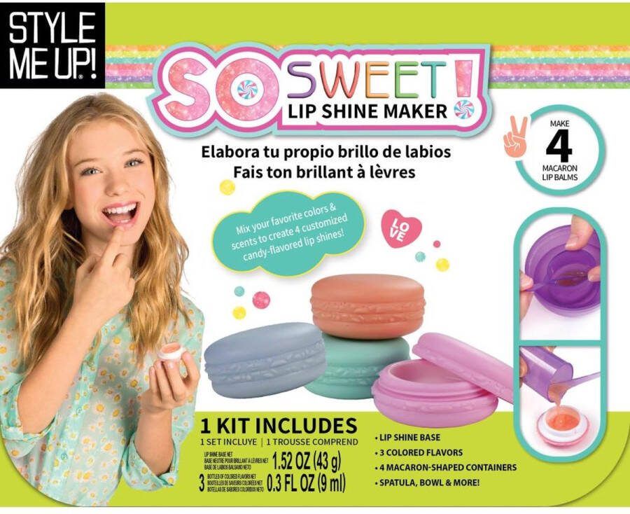 Style Me Up! Style me up So Sweet lip shine maker maak je eigen lipgloss 15903