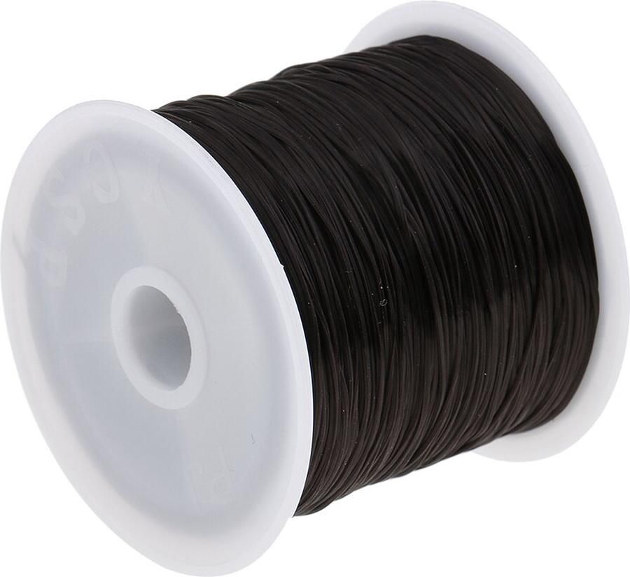 Style On 15M Elastische Black Salon Hair Weave Naaien Decoratie Draad voor Pruik Inslag Naaien Hair Extensions