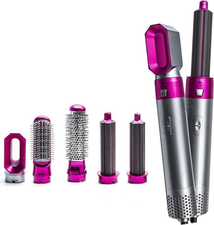 StyleMaster 5-in-1 föhn fohnborstel 5 opzetstukken multistyler airstyler krultang haardroger
