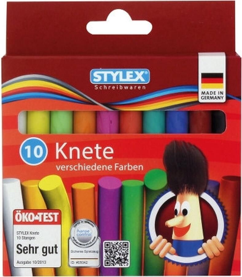 Stylex Boetseerklei 10 staafjes 11 cm