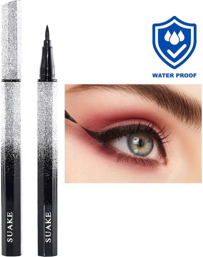 Suake Tattoo Liner Ink Pen Black Zwart Eyeliner houdt tot 24 uur Waterproof Oogpotlood