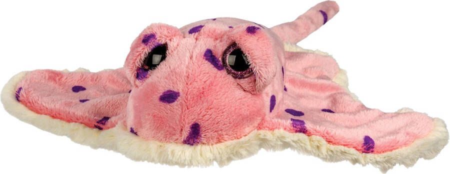 Suki Gifts pluche Pijlstaart Rog knuffeldier cute eyes roze 37 cm Knuffel zeedieren