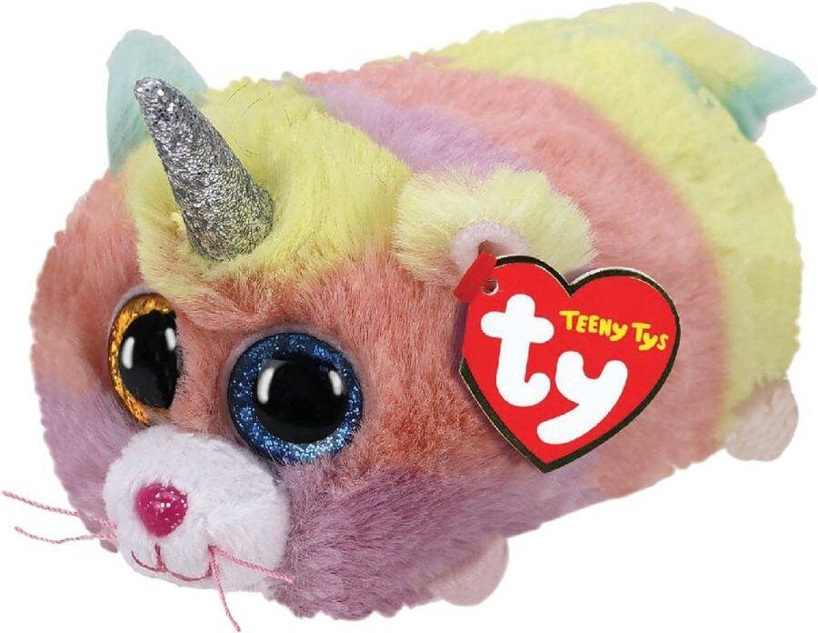 Ty knuffels Ty Teeny Ty's Heather Cat 10cm