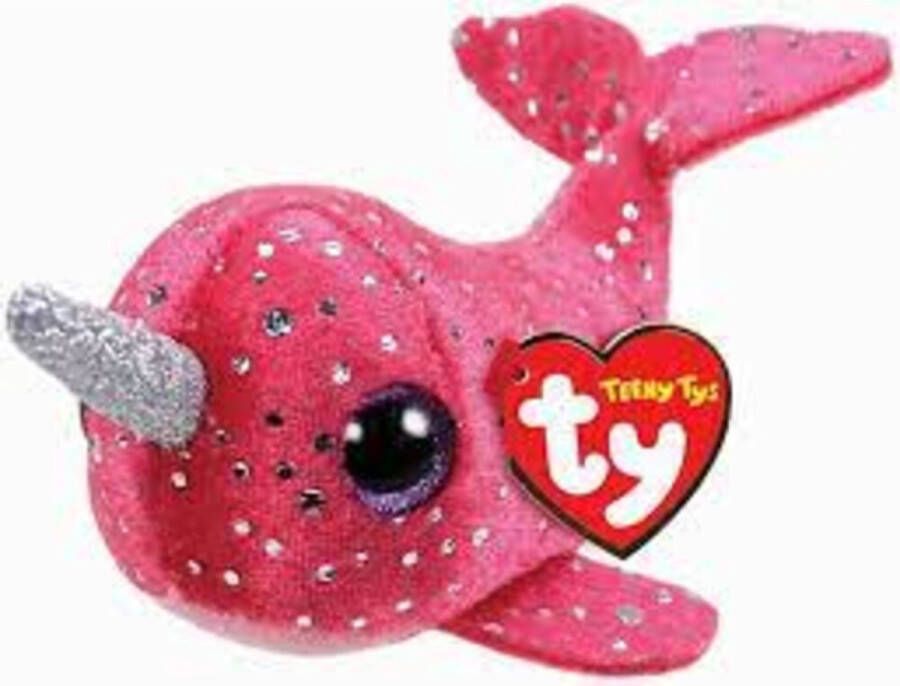 Suki Gifts Ty Knuffel Teeny Ty Nelly Narwhal 10cm