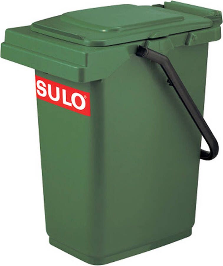 Sulo Afvalemmer 25 liter groen met handvat GFT afvalbak