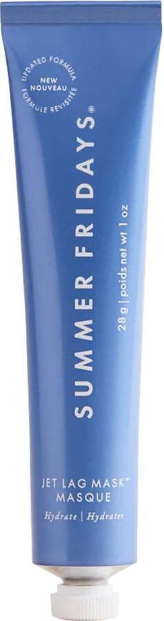 Summer Fridays Jet Lag Mask Hydraterende gezichtsmasker Vernieuwde huid + Stralende teint