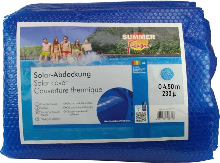 Summer Fun Summer-Fun-Zomerzwembadhoes-solar-rond-450-cm-PE-blauw