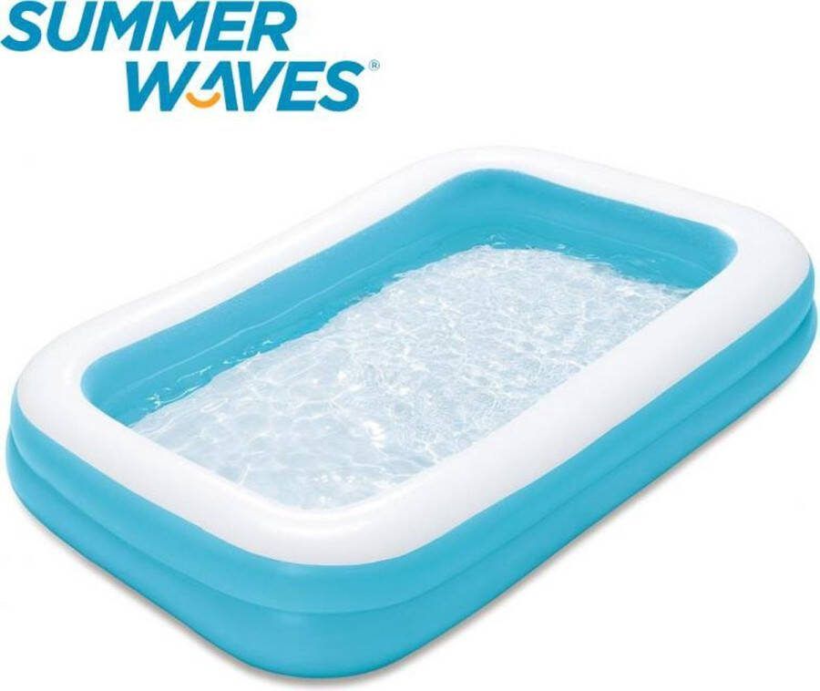 Coppens Summer waves zwembad familie 2-Rings 305 X 183 X 46 Cm