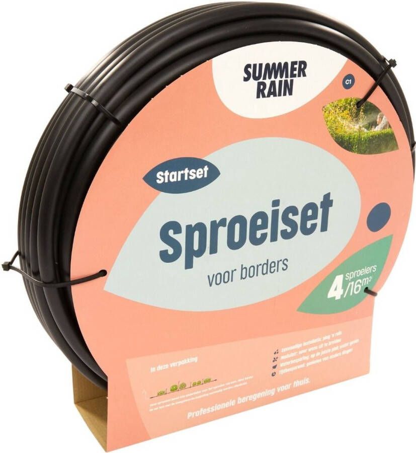 SummerRain beregeningssysteem sproeiset borders 4 sproeiers 16 m²