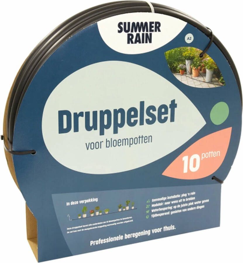 SummerRain Druppelset voor 10 bloempotten