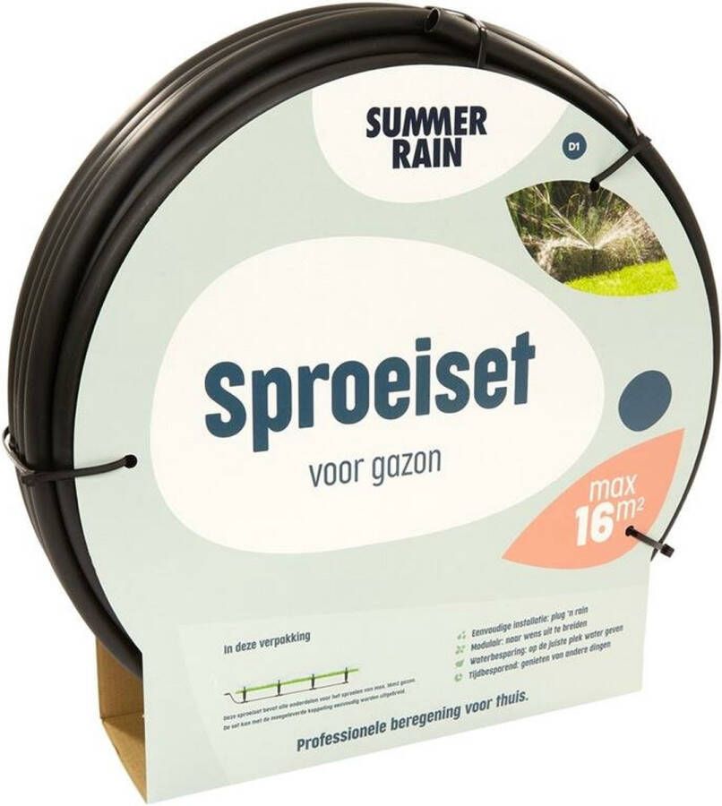 SummerRain sproeiset voor 16m² gazon