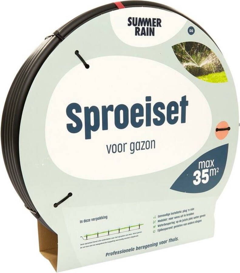 SummerRain sproeiset voor 35m² gazon
