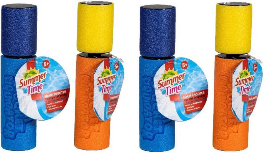 Summertime 10x Waterpistool spuit van foam 15 cm