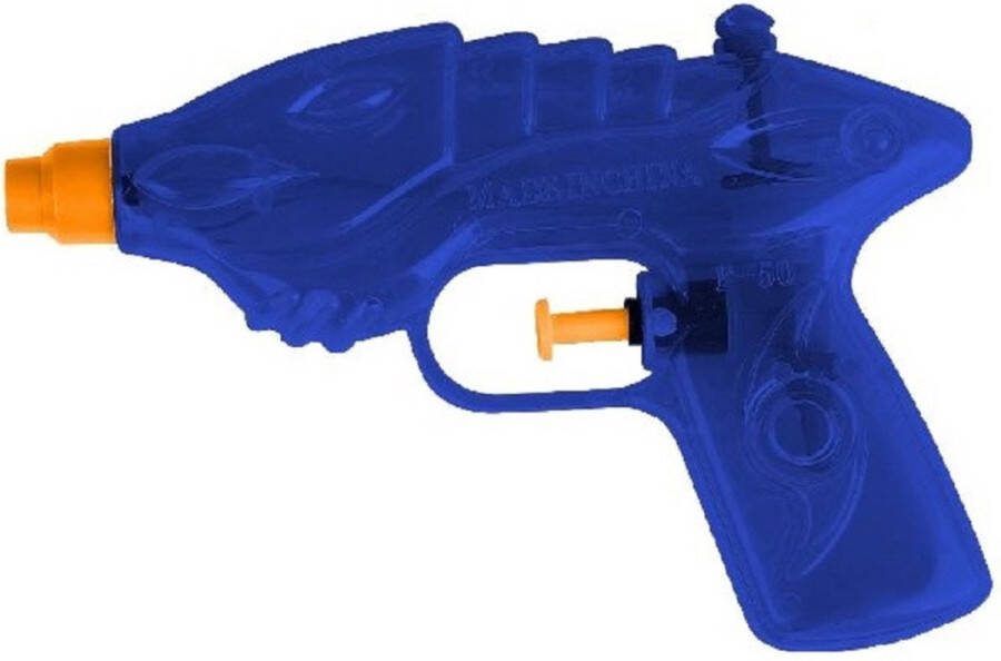 Summertime 1x Waterpistool waterpistolen blauw 16 5 cm Waterpistolen