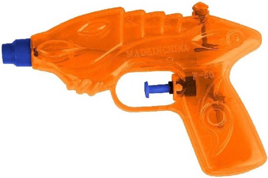 Summertime 1x Waterpistool waterpistolen oranje 16 5 cm Waterpistolen