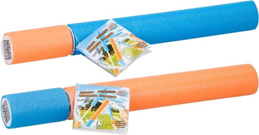Summertime 3x stuks speelgoed foam waterspuit waterpistool 33 cm Goede voordelige waterpistolen
