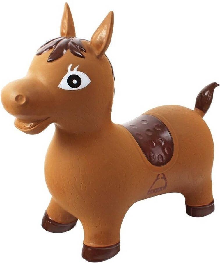 Summertime Skippybal paard bruin rubber 60 x 23 x 51 cm dieren speelgoed voor kinderen