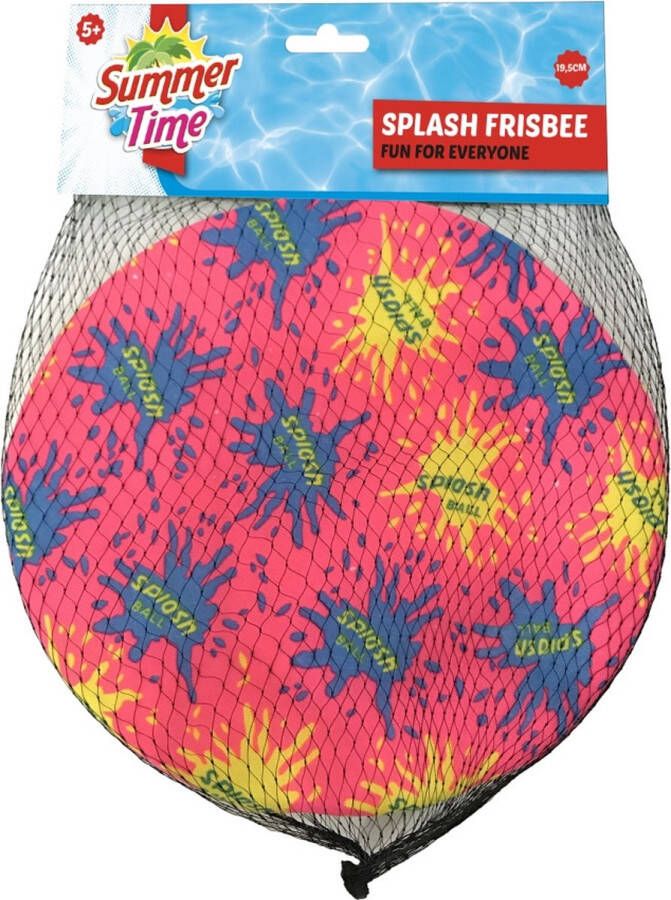 Summertime Splash Frisbee 19 5 cm