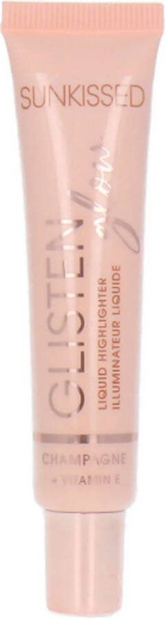 Sun Kissed Sunkissed Glisten Glow Liquid Highlighter Champagne