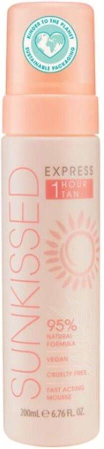 Sun Kissed Sunkissed Self Tan Mousse Zelfbruiner Express 200 ml