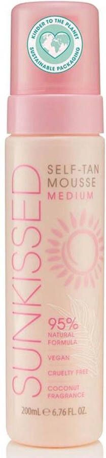 Sun Kissed Sunkissed Self Tan Mousse Zelfbruiner Medium 200 ml